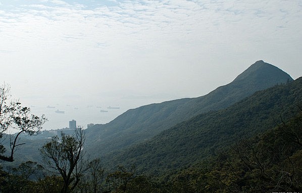 香港山顶（太平山）看风景