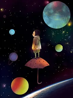 孤单星球lost7  #背景图# #治愈系# #壁纸#@北坤人素材