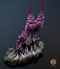 Alien plant Succulent, Johan De Leenheer : Alien plant model for real-time applications, available as stock media on (https://www.cgtrader.com/iterateCGI)