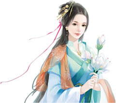 一只想做锦鲤的芋采集到免抠古风人物素材