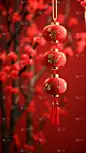 元宵节闹元宵3D立体C4D实景灯笼背景场景图片素材