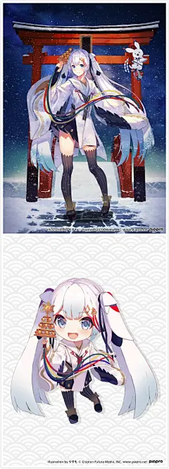 雪ミク2018全视觉图公开！ill byやすも，nekosumi，KEI，ni02，U井T吾，まあこ，夏生，小山鹿梨子，竜宮ツカサ， ​​​
