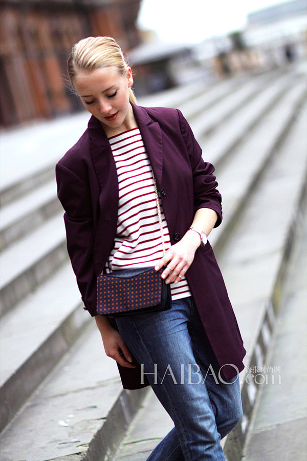 图金发小甜心时尚博主sarahmikaela穿搭合辑娇小身材穿出中性look迷人