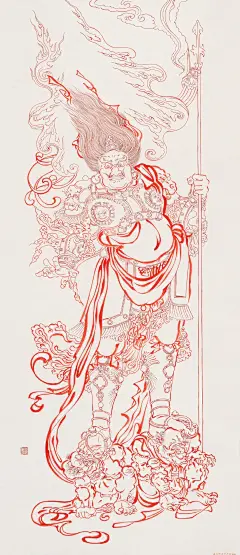 朱砂——四天王。 - 小红书