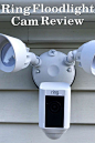 The Ring Floodlight Cam is an outdoor camera that takes things further and gives you the most robust outdoor security camera.  It has motion sensors, floodlights, a two-way audio, and a loud siren. #HomeWifiSecurityTips