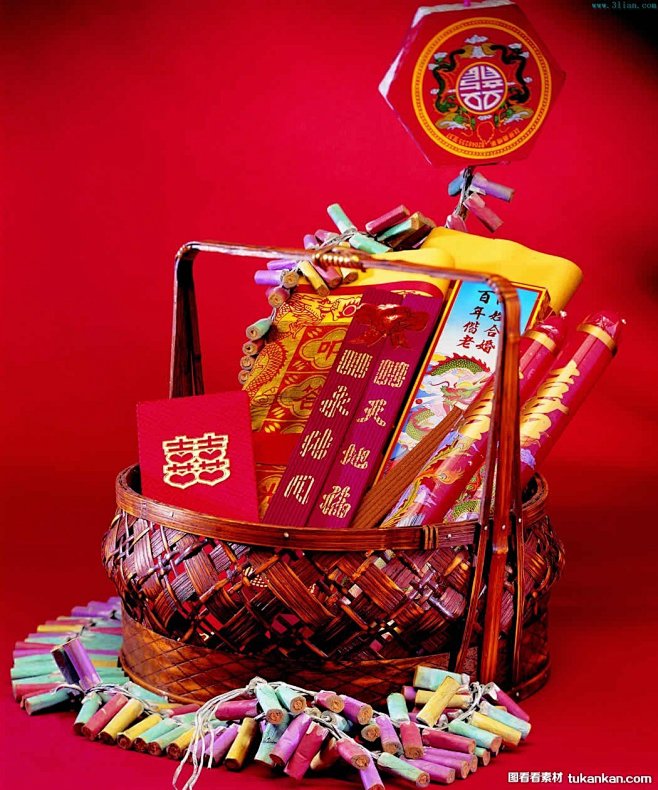 传统婚庆用品图片