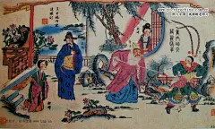 回眸—中国年画 . 天津杨柳青年画《四大名著篇》