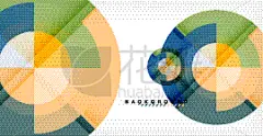 圆形,抽象,背景聚焦,形状,几何形状,白色,式样,华丽的,概念,创造力