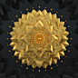 Mandala religion spirituality Yoga 3D