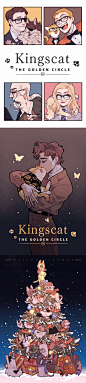 #Kingscat# 
把之前本子的部分内容和七七八八的王男猫猫相关汇个总，p8是出本之后画的一点小涂鸦
几张四格就不放出了，当做是实体本限定（x
希望大家吸猫愉快 ​​​​