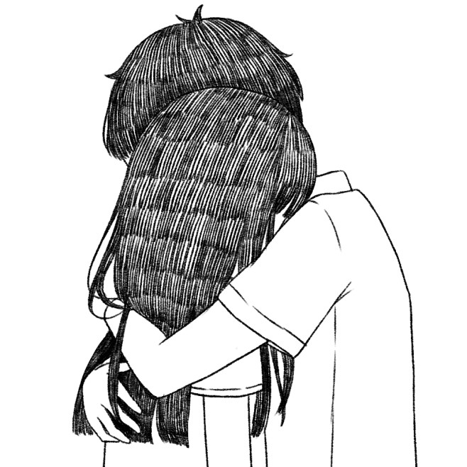 需要你的怀抱。#插画# #请勿擅自商用 ...