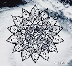 手绘丨点点点...点出最美的星空，唯美而纯净