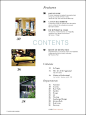 Hudson Magazine | Table of Contents | Designed by Artform  (2 of 5)