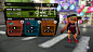 原画素材 喷射战士 Splatoon CG设定 游戏原画 资料图集 绘画-淘宝网
