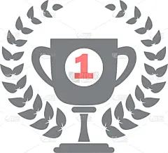 商务,奖,图标,白色背景,全球通讯,技术,现代,沟通