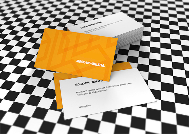 Business Card Mock-U...