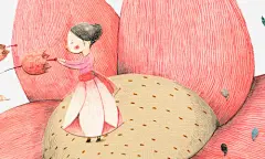 小清新女孩创意插画高清素材 风格 设计图片 免费下载 页面网页 平面电商 创意素材 png素材