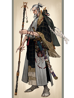 风扬羽采集到男-裙袍