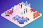 Isometric Illustrations : Isometric illustration that I created for Functionally