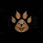 creative pet in paw logo design