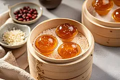 钵仔糕糕点美食摄影