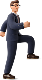 new  step man Illustration in PNG, SVG