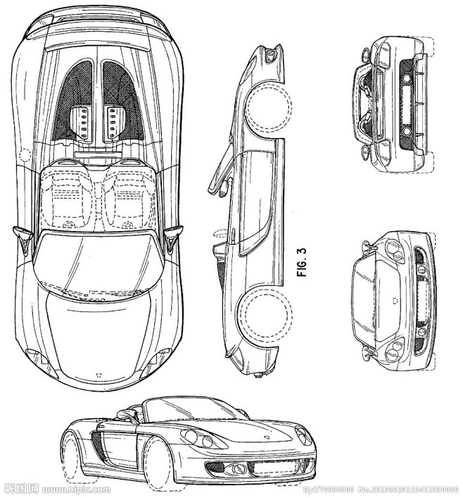 汽车三视图
