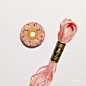 绣色可餐的微缩刺绣食物，来自日本刺绣艺术家 ipnot（イプノット） - 手工客，高质量的手工，艺术，设计原创内容分享平台
