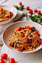 Roasted Cherry Tomato Pasta Puttanesca