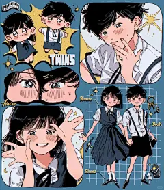 ｜日漫6｜日漫风分镜插画｜ - 小红书