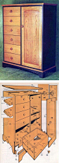 Cupboard Plans - Furniture Plans and Projects | WoodArchivist.com