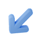 箭头 PNG 建模 3d blender