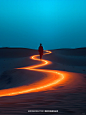 midjourney海报|逐光前行 - 小红书
