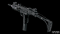 UZI, RYZIN ART : “First Person Friday” will feature an asset we’ve created specifically in the first person perspective. First person is extremely important when modeling weapons. The asset is integral in how the player views the action through the eyes o