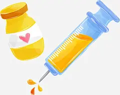 手绘针剂 免抠png 设计图片 免费下载 页面网页 平面电商 创意素材
