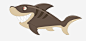 灰色鲸鱼高清素材 动物 卡通 手绘 海生动物 灰色鲸鱼 鱼 鲸鱼 免抠png 设计图片 免费下载