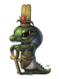 Lil Sobek by Silverfox5213.deviantart.com on @deviantART    I love this one, particularly the expression! :)