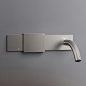 CEA Regolo Bathroom Faucet Debuts Sliding Temperature Control :  This elegant faucet design takes the guesswork out of temperature and flow. One sliding action allows you to control both the water temperature and the flow, just move the...