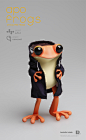 apo frogs : version raincoat on Toy Design Served