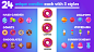 Sugar Free Match3 : This pack contains graphical elements needed for a match 3 game.