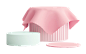 粉色3D立体台面舞台展台圆台png  (65)