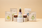 BEAUTY PACKAGE brand identity branding  cosmetics cosmetics design HEAZ package design  Packaging