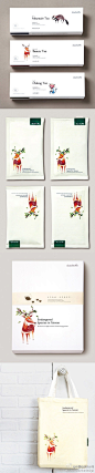 尼斯茶叶包装设计。 ：维克托设计。 来自台湾的设计