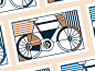 Polka. Illustration Exploration exploration illustration cycling