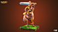 Clash of Clans - Supertroops - Super Barbarians, Ocellus - Art & Production Services : Supercell art team: Art direction, Concept and Sculpt
Ocellus Art team: Concept, lookdev, rig, posing, lighting
----------------------
Ocellus team:
Lead 3D: Anya M