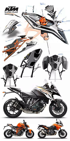 人本造物创意工场采集到摩托车|概念车设计