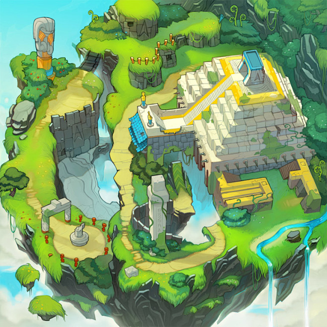 Sonic Chronicles Map...