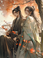 midjourney_brewerbenjamin_Two_handsome_and_handsome_men_in_ancient_Chinese_00e54234-69ab-4383-8020-7b283cc924ca_3