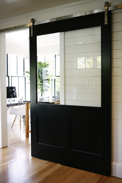 Glass Barn Door