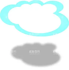 云素材   - 源文件下载【酷图网】云朵,卡通插画素材,设计,动漫动画,风景漫画,